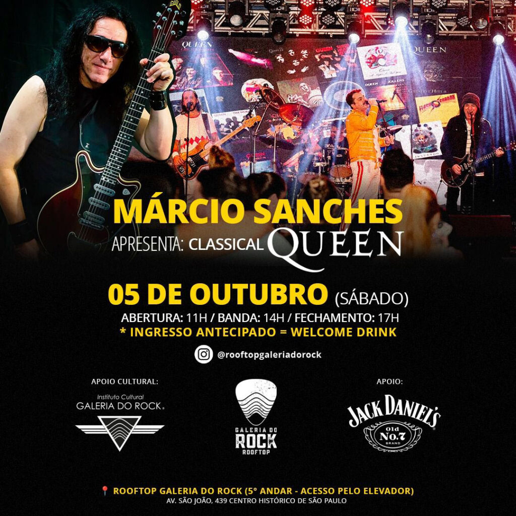 Marcio Sanches Galeria Do Rock