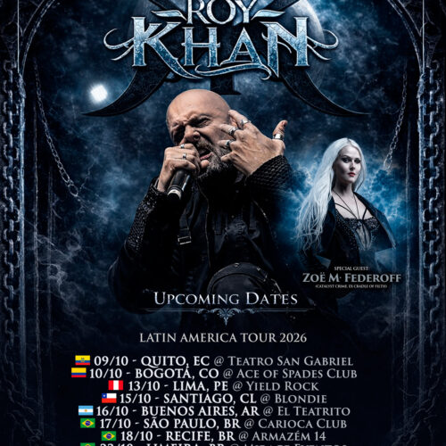 Roy Khan America Latina Tour 2026