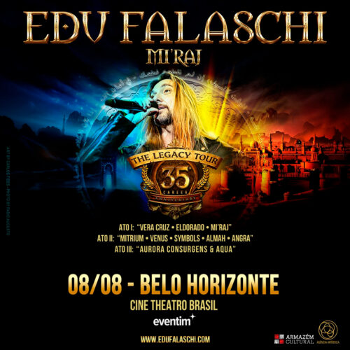 Edu Falaschi Belo Horizonte 2026 Miraj Tour