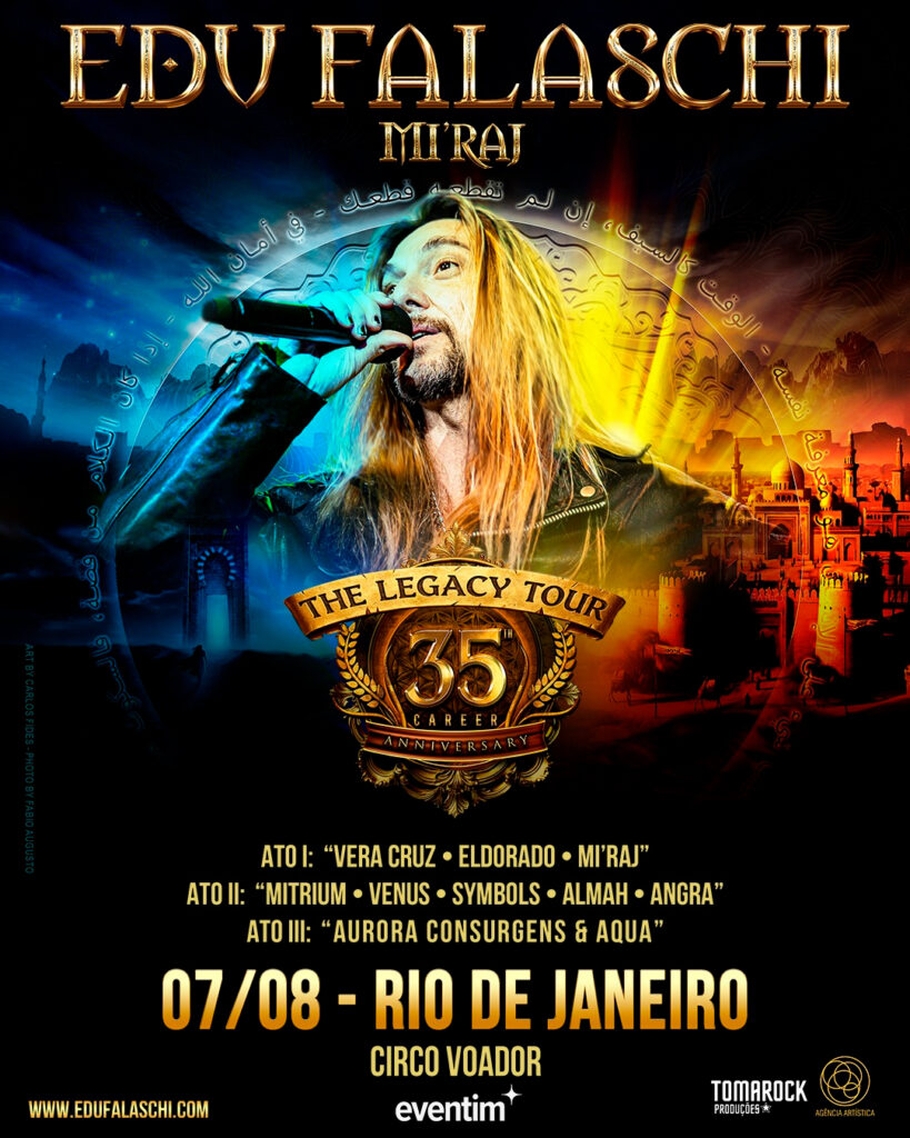 Edu Falaschi Rio De Janeiro 2026 Miraj Tour